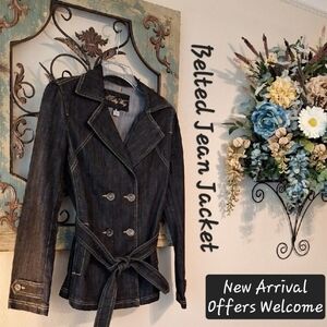 Stylish Black Jean Jacket